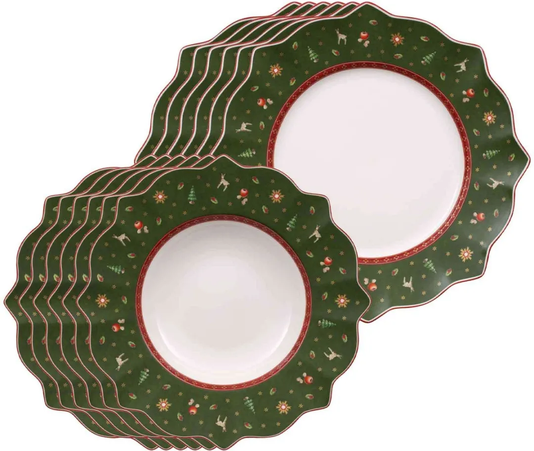 Villeroy & Boch Toy's Delight Tafelservice - 12-delig - Rood