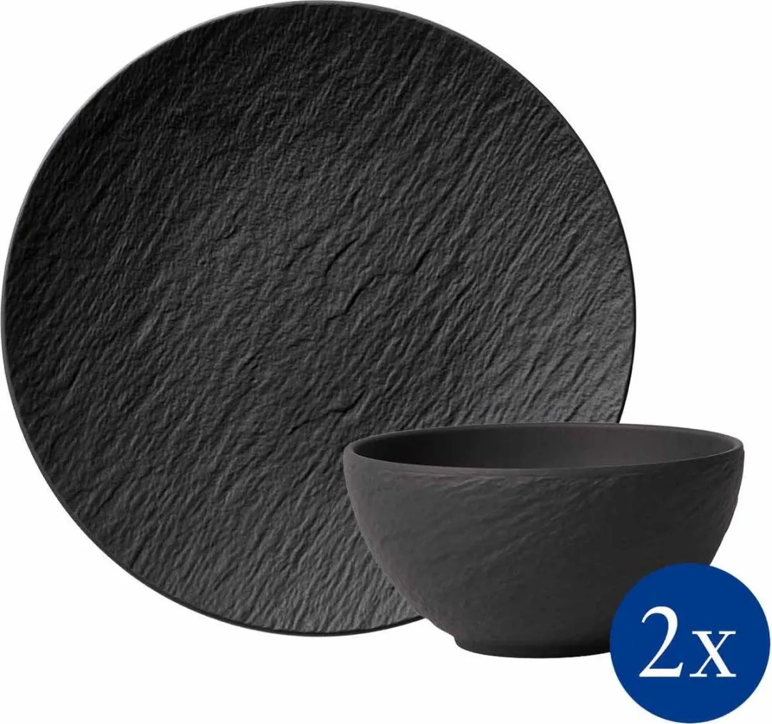 Villeroy & Boch Manufacture Rock Frühstückset