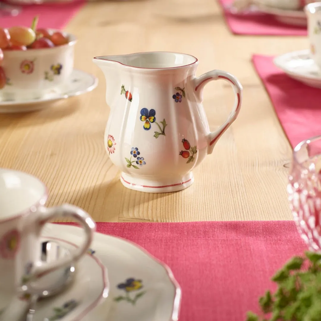 Villeroy & Boch Petite Fleur Melk- en Suikerset - 2 Stuks