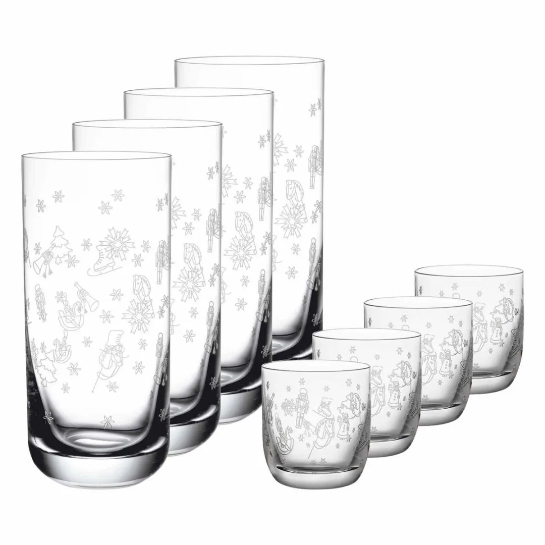 Villeroy & Boch Toy's Delight Bargläser-Set 8-delig