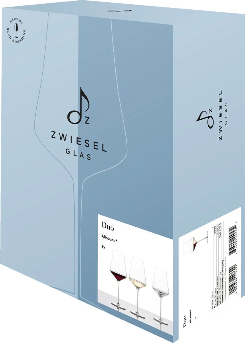 ZWIESEL GLAS Allround Weingläser Duo Set - 6 Stuks 548ml
