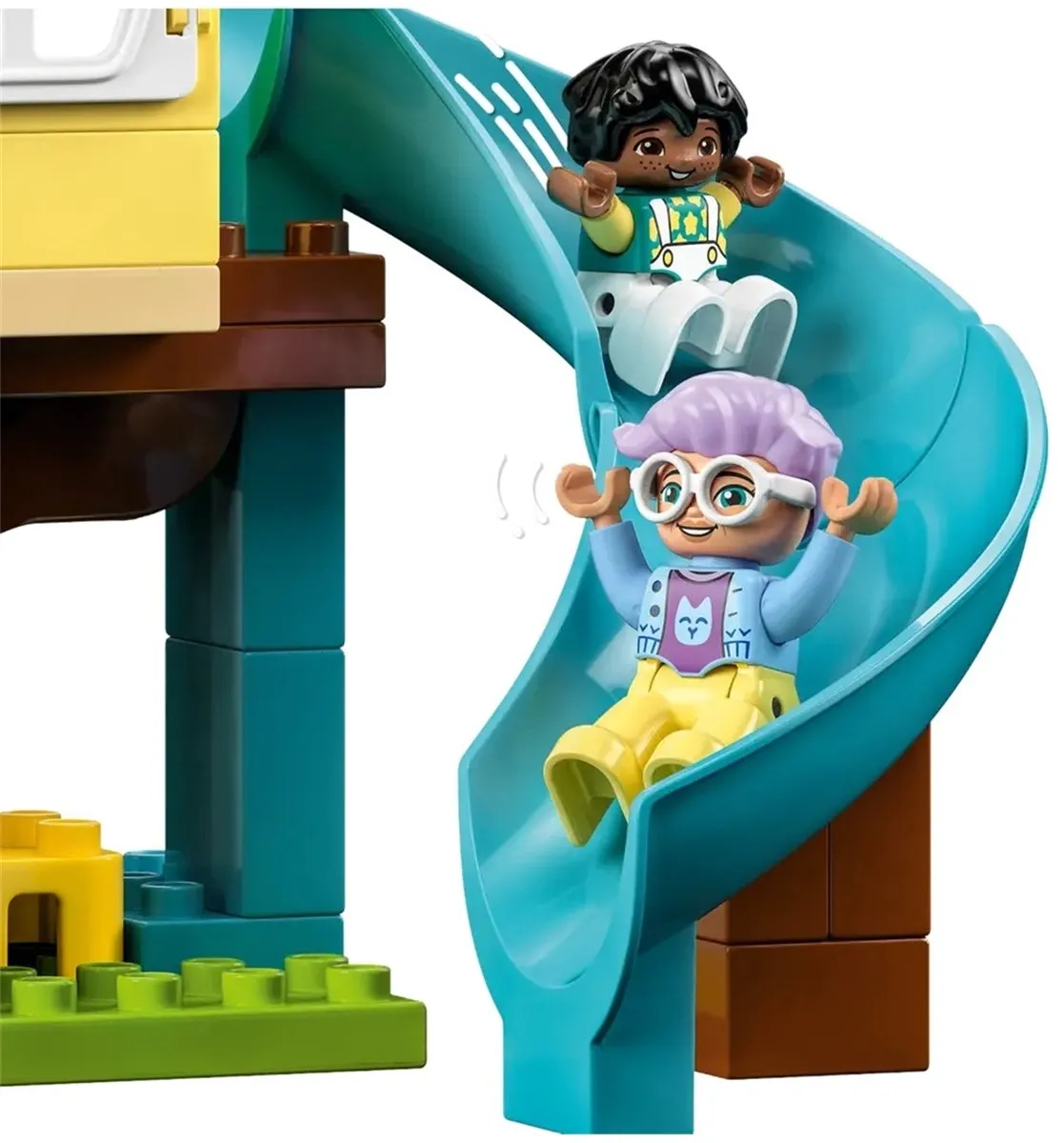 LEGO DUPLO 10993 Boomhut Set - 126 Stukken - 8 Minifiguren - Multicolor - afbeelding 6 van 6