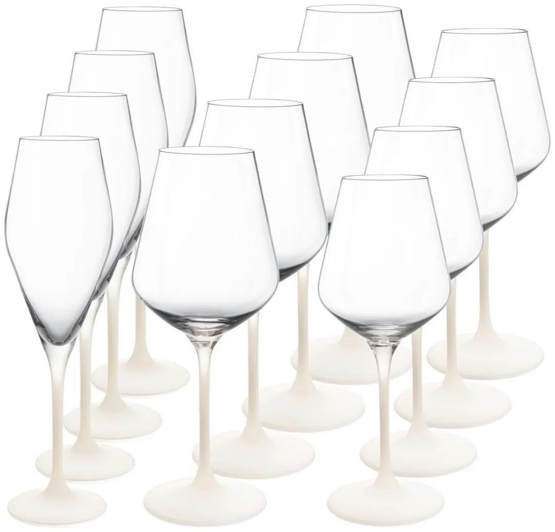 Villeroy & Boch Manufacture Rock Blanc Wijnglazen Set