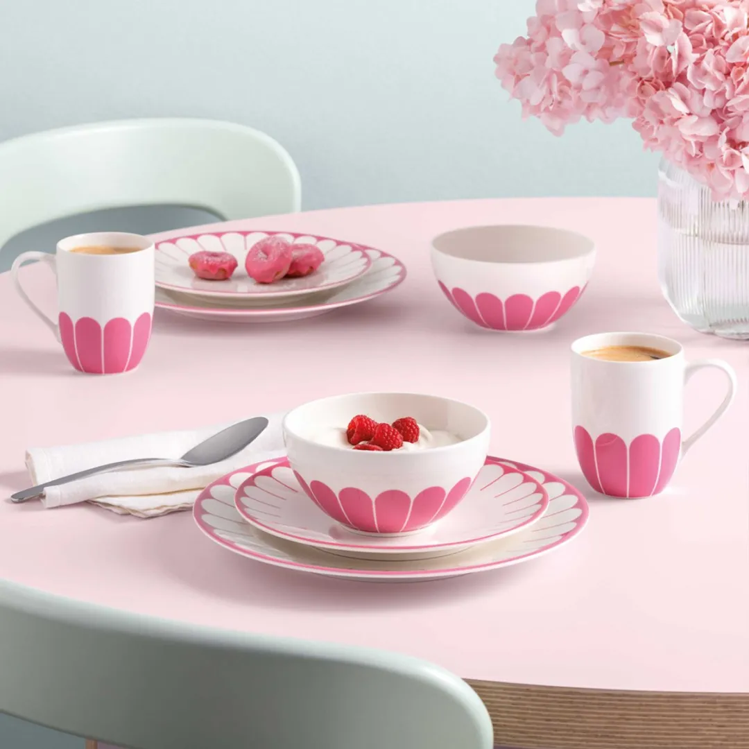 Villeroy & Boch Fleur Couleur Starter-Set 8-delig - Cassis