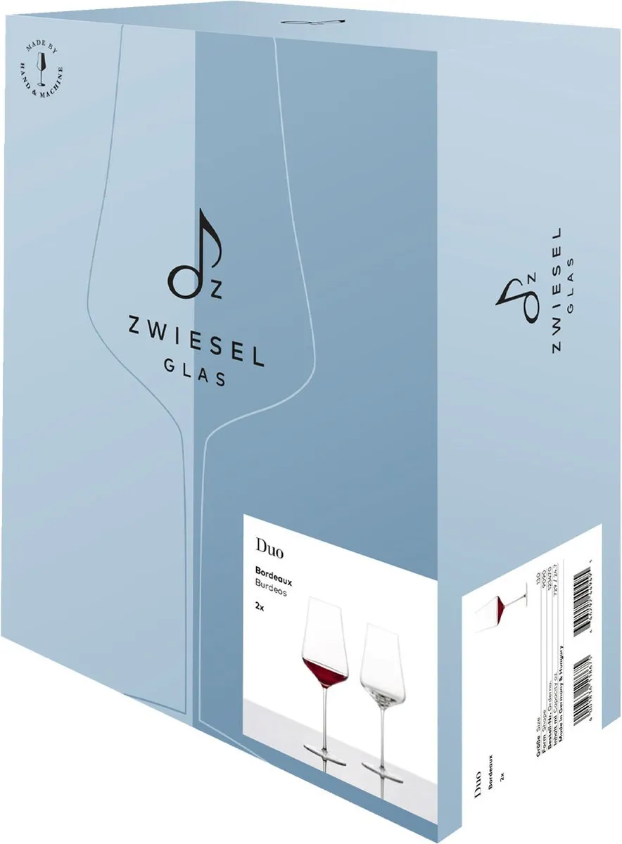 ZWIESEL Glas Bordeaux Rotweinglazen Set 6 - 729ml - afbeelding 2 van 6