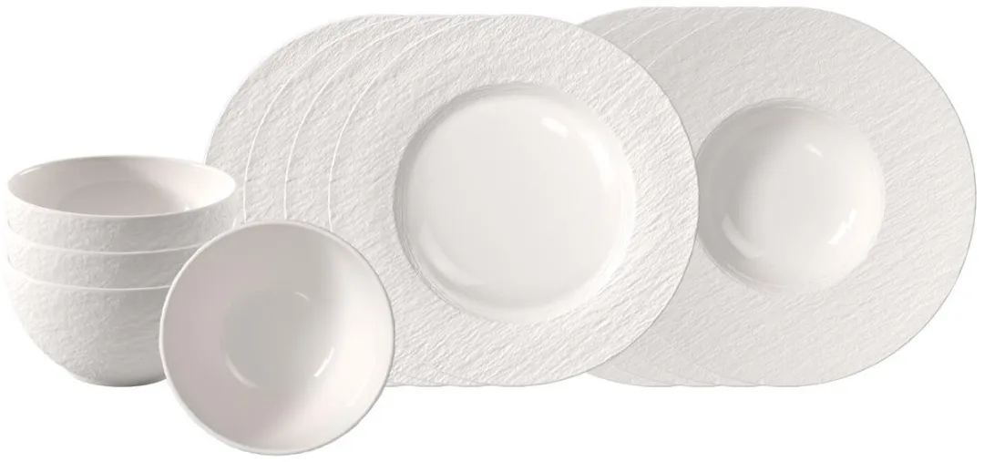 Villeroy & Boch Manufacture Ice Starter-Set 12-delig