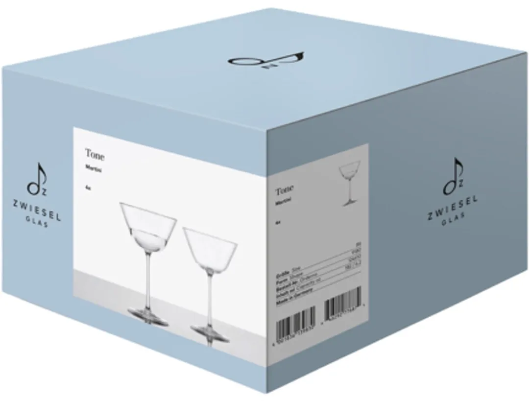 Zwiesel Glas Tone Martiniglas 0.18L - 4 Stuks
