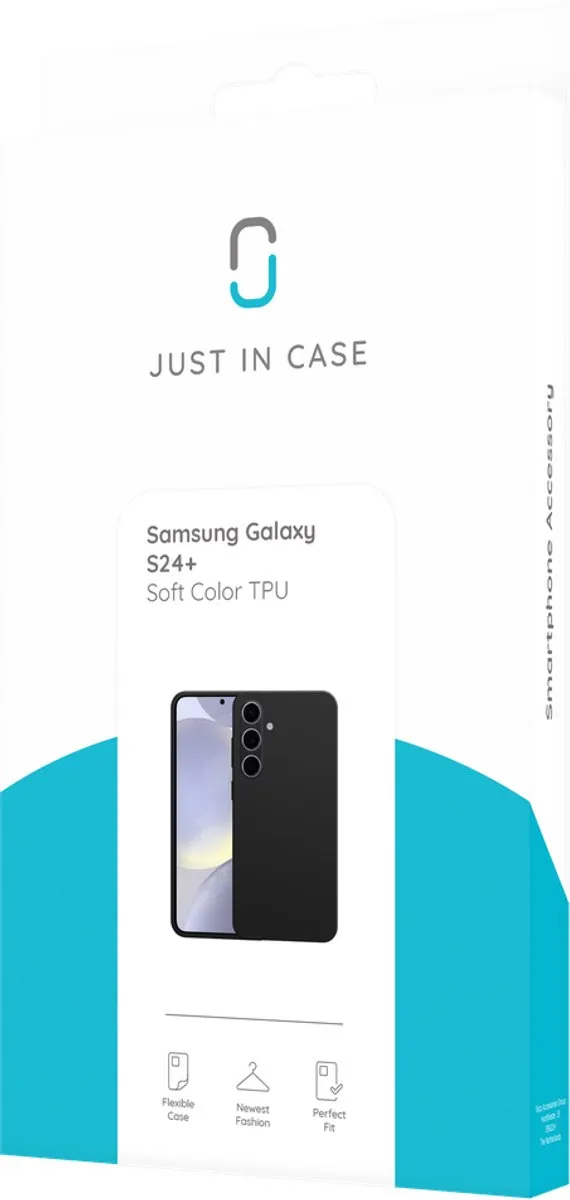 Just in Case Hoesje Samsung Galaxy S24 Plus 8481856 - Zwart