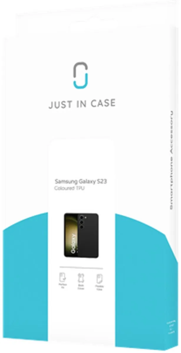 Just in Case Hoesje Samsung Galaxy S23 8111401 - Zwart