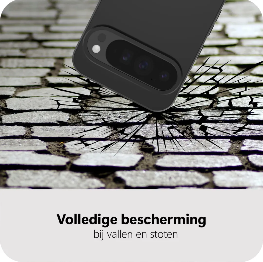 Just in Case Google Pixel 10 Pro XL Hoesje Siliconen - Zwart - MGO2782KL1 - afbeelding 2 van 6