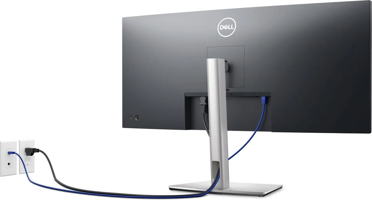 Dell P3424WE Curved Ultrawide Monitor 34 inch - USB-C 90W