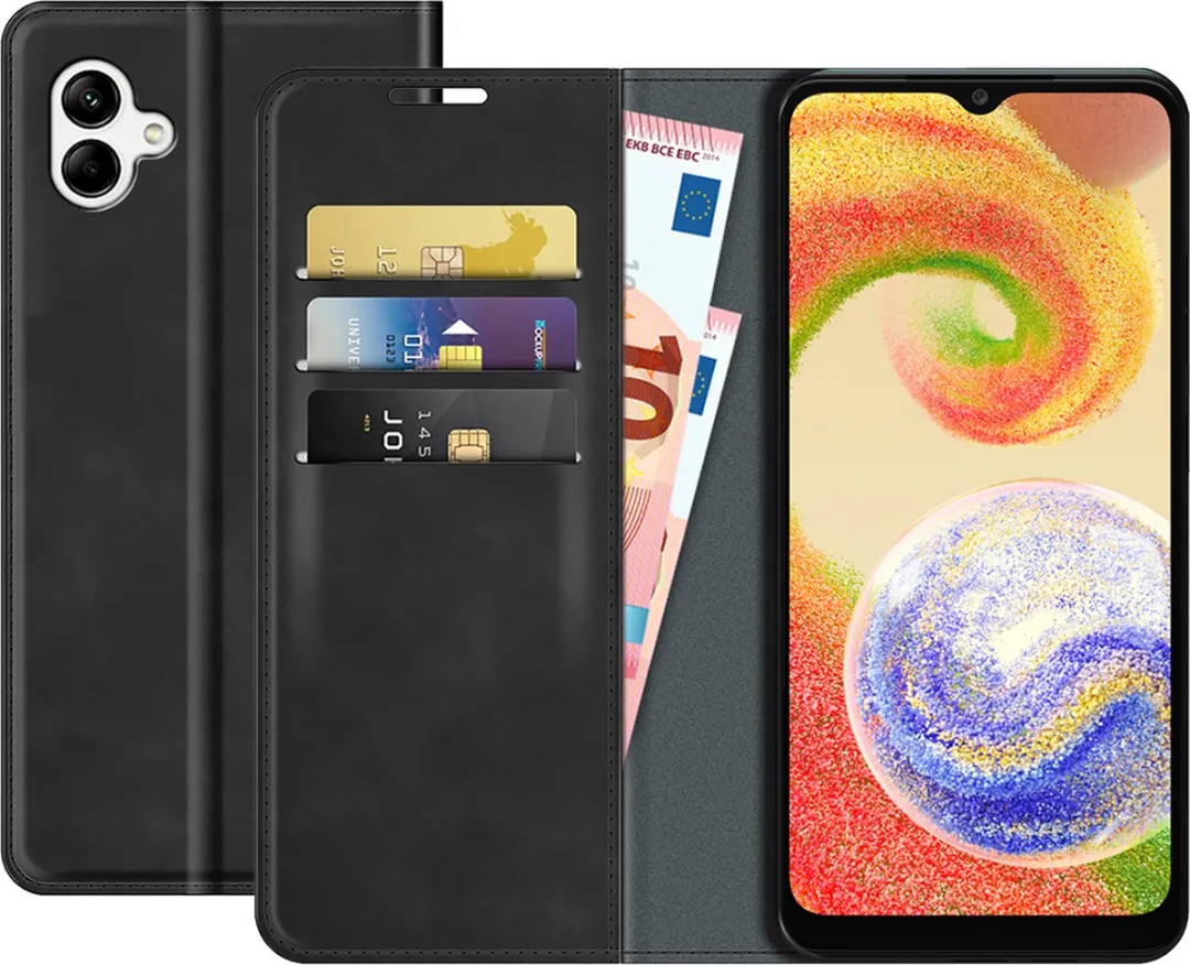 Just in Case Hoesje Samsung Galaxy A04 4819096 - Pasjeshouder - Zwart
