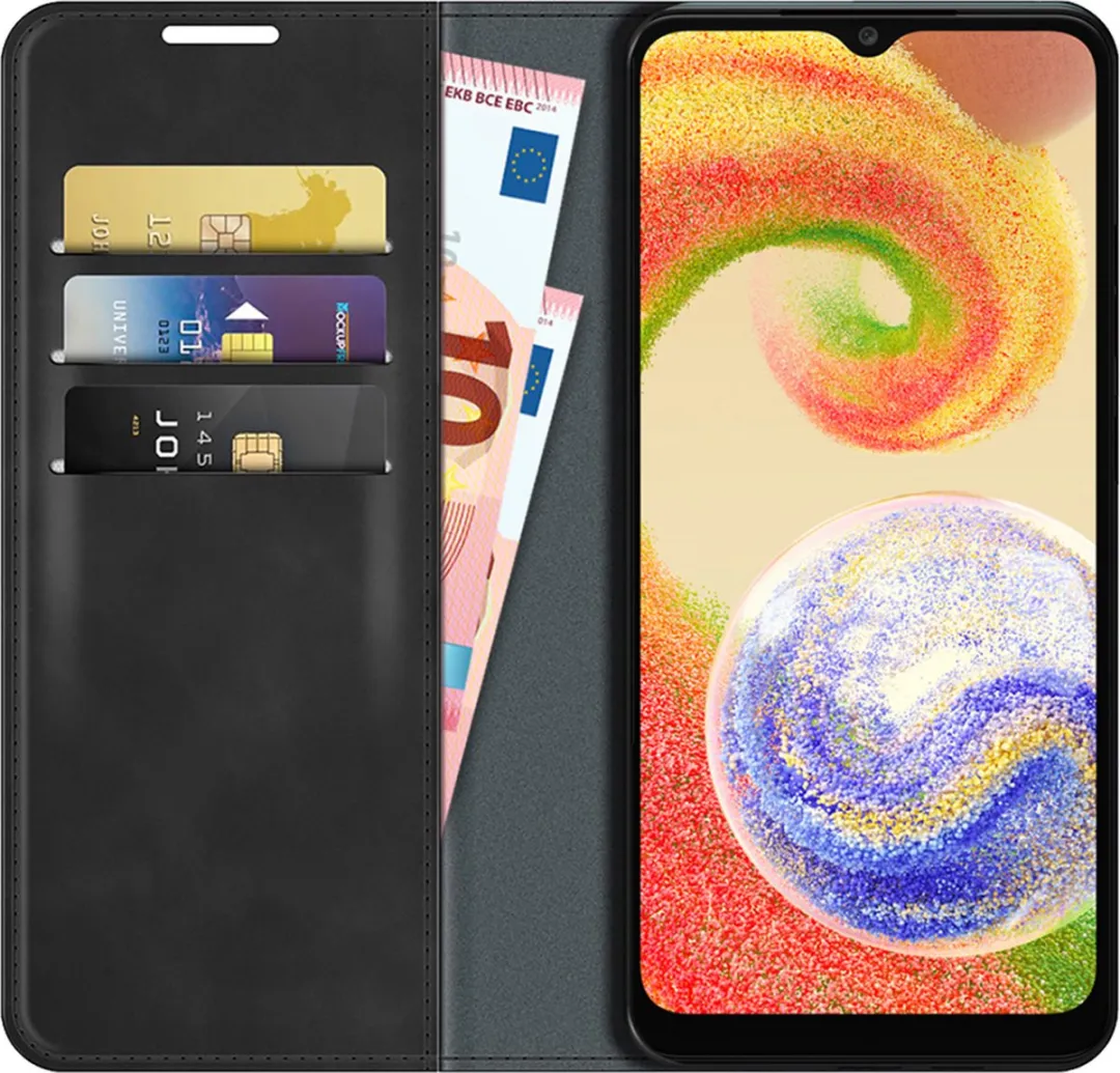 Just in Case Hoesje Samsung Galaxy A04 4819096 - Pasjeshouder - Zwart