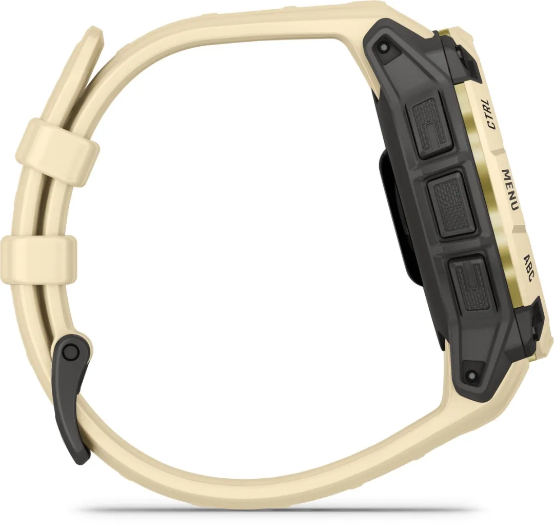 Garmin Instinct® 3 - Smartwatch - 45mm - AMOLED - Crème/Citrine - Limited Edition