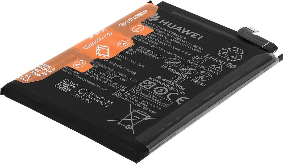 Huawei P40 Lite/Mate 30/Pro Originele Batterij HB486586ECW
