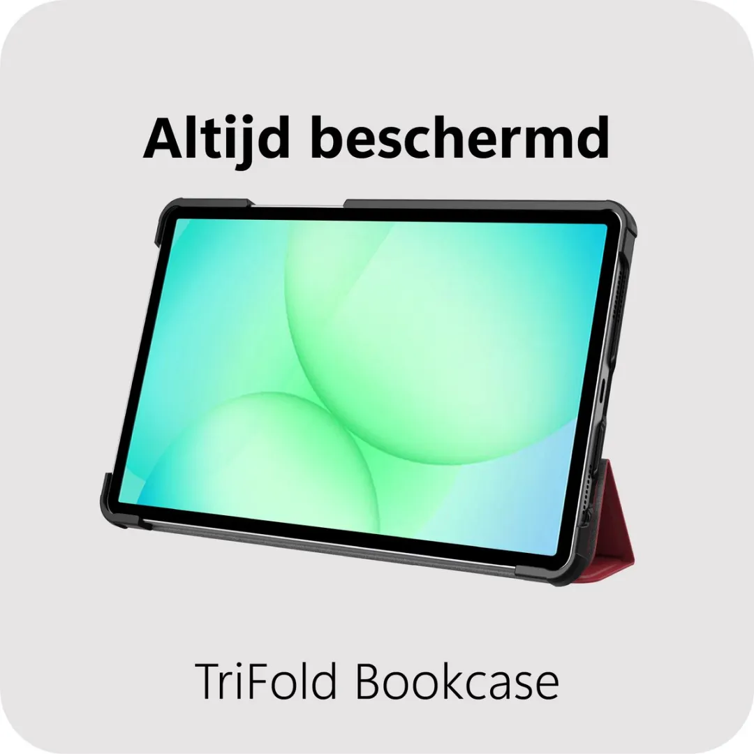 Just in Case TSA2812TF6 Tablethoes - Samsung Galaxy Tab A11 - Rood