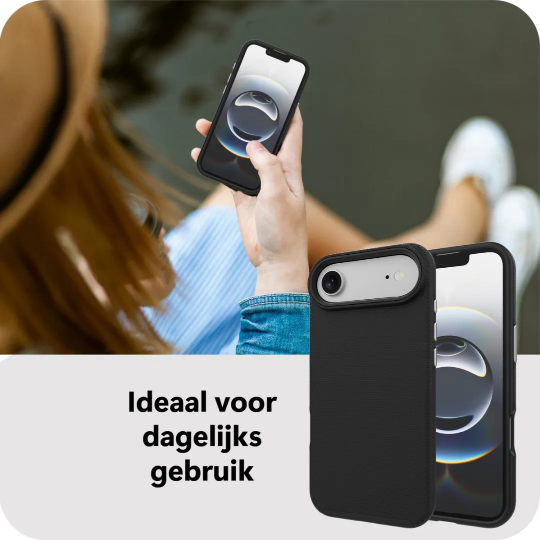Just in Case iPhone Air MAP2764AG1 Hoesje - Zwart