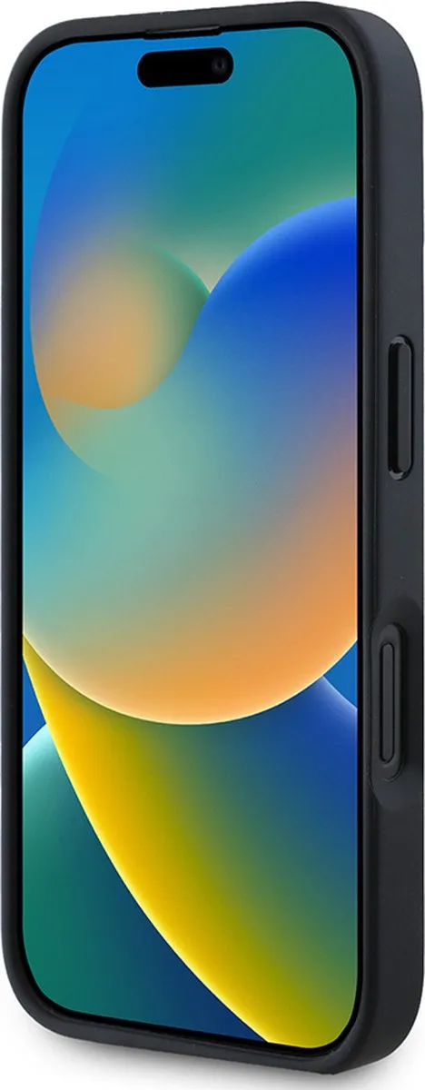 Mercedes-Benz Backcase Hoesje iPhone 16 Plus - Effen Zwart