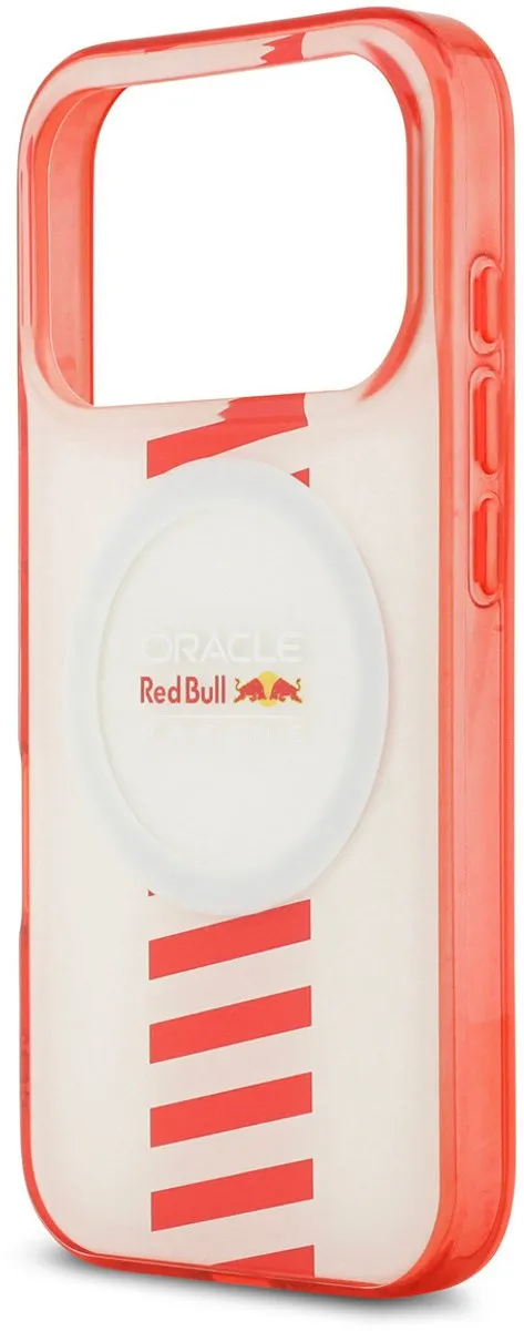 Red Bull Racing iPhone 17 Pro Back Cover - Wit - MagSafe