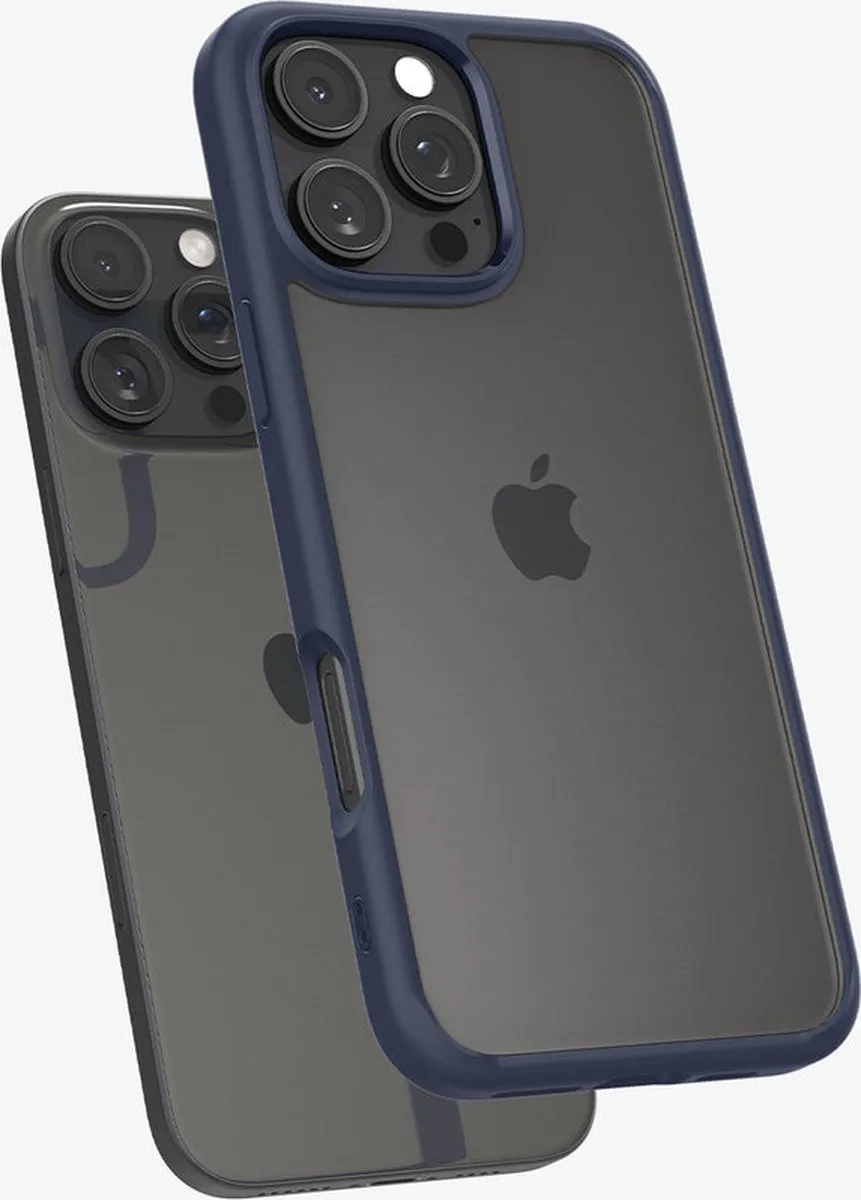 Spigen Ultra Hybrid Hoesje iPhone 16 Pro - Blauw