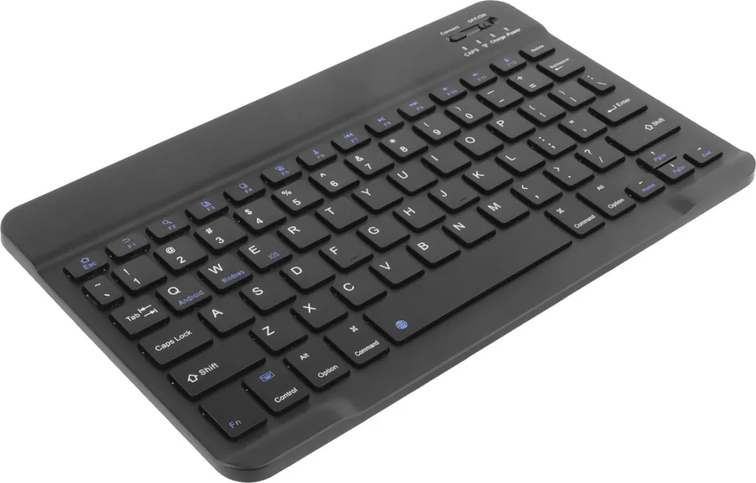 Just in Case TAP2734KB1PT Tablethoes met Toetsenbord - iPad Air 11" - Zwart