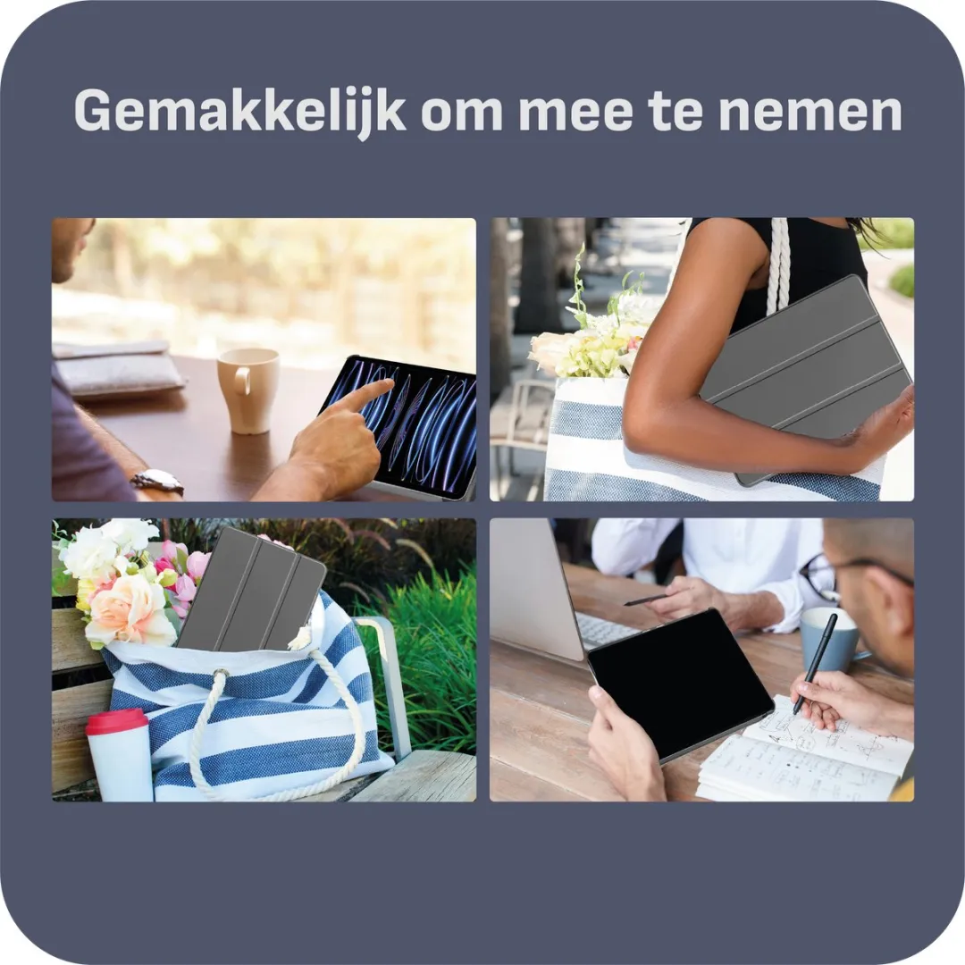 Just in Case TLE2718TF7 Tablethoes - Lenovo Idea Tab Pro 12" - Blauw