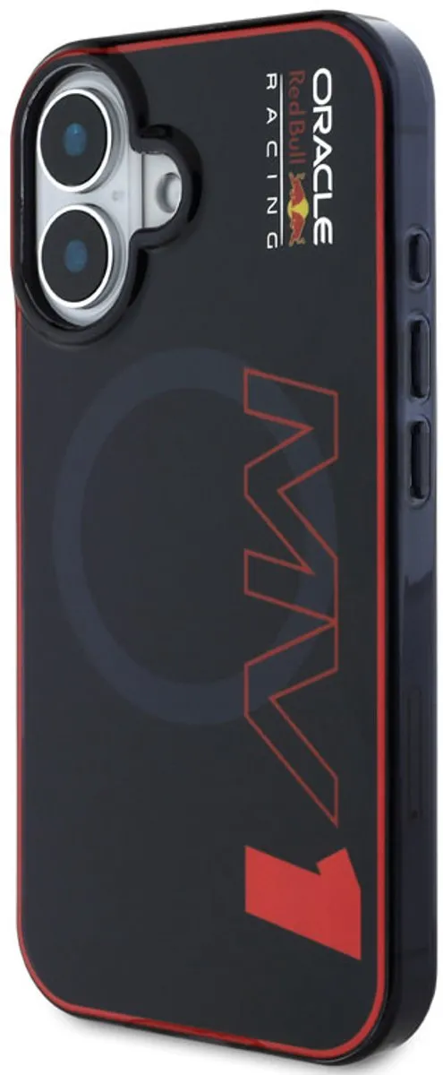 Red Bull Racing iPhone 16 Hoesje MagSafe Double Layer - Navy