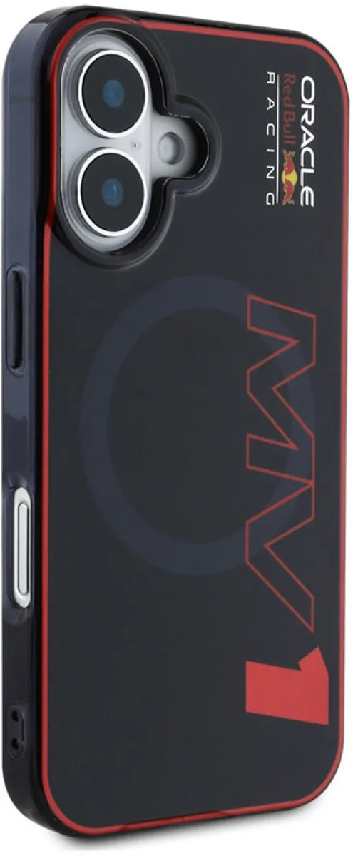 Red Bull Racing iPhone 16 Hoesje MagSafe Double Layer - Navy