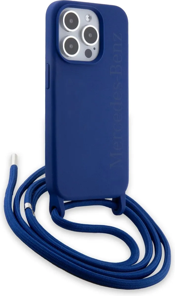 Mercedes-Benz iPhone 15 Hoes - Marineblauw