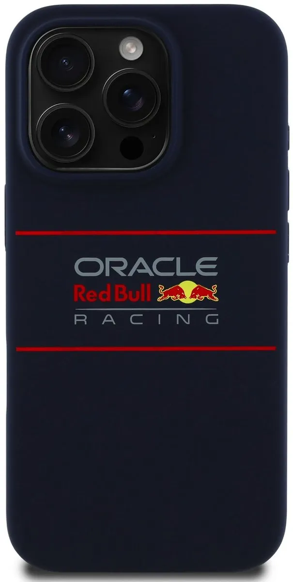 Red Bull Racing iPhone 16 Pro Max Hoesje - Navy MagSafe