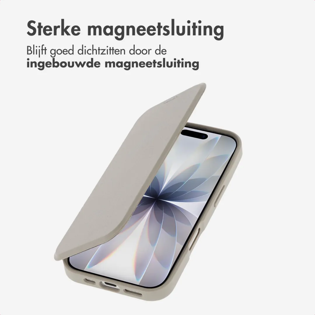 Imoshion iPhone 17 MagSafe Hoesje - Beige - 2 Pasjes