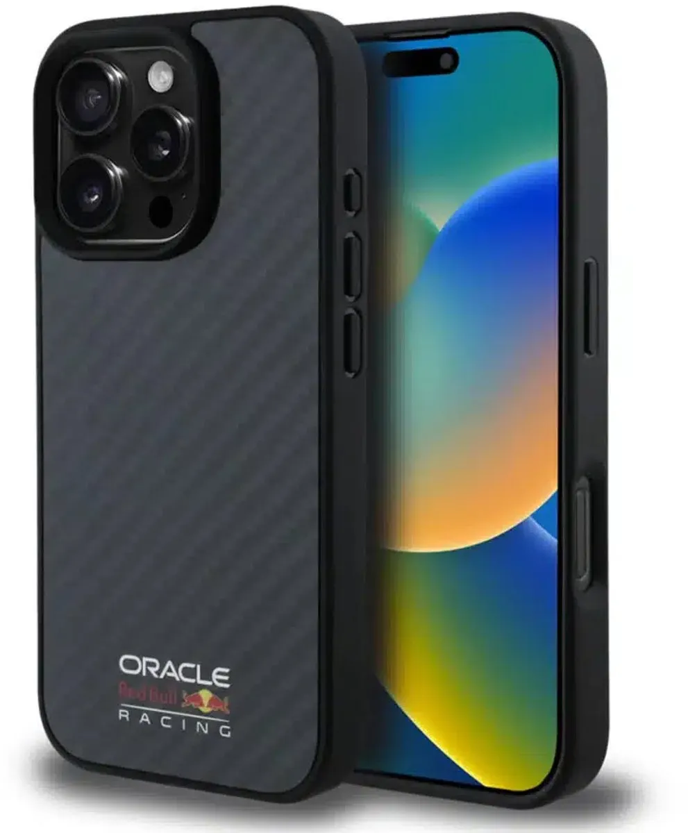 Red Bull Racing iPhone 16 Pro Max Hoesje RBHMP16X24CFILSK