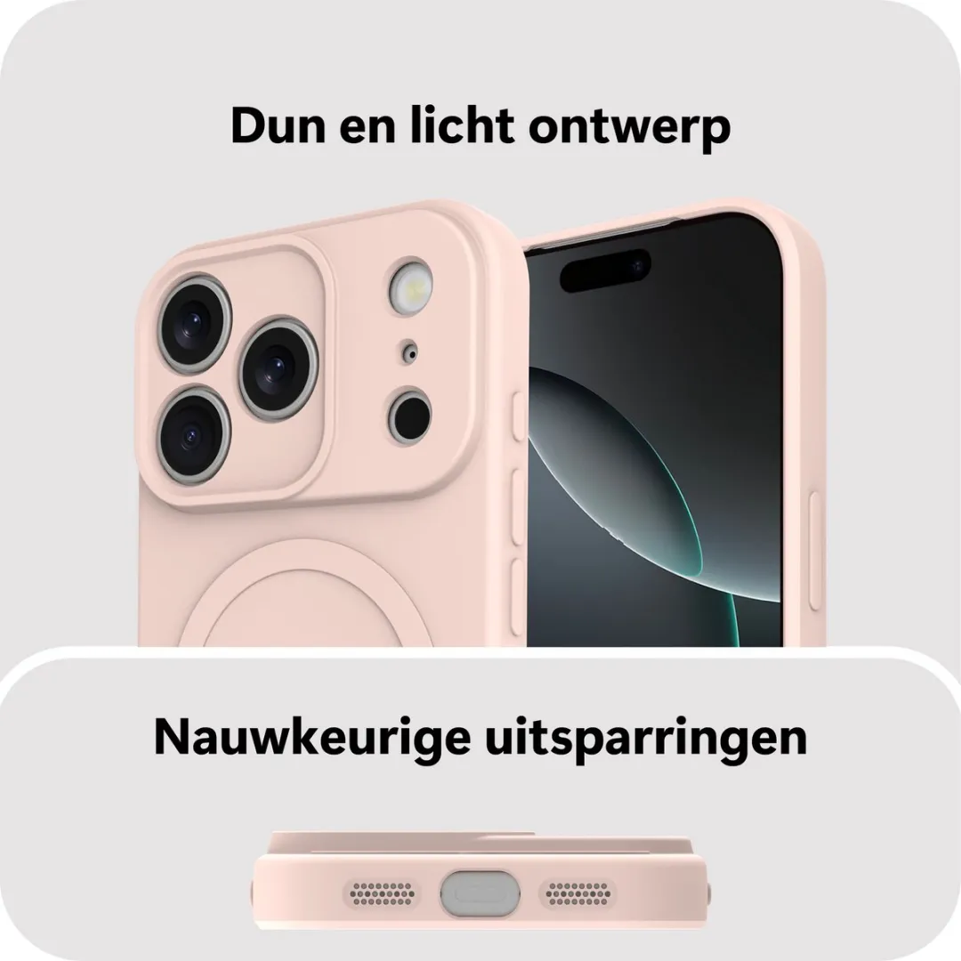 Just in Case iPhone 17 Pro Max MAP2763KC9M Hoesje - Roze