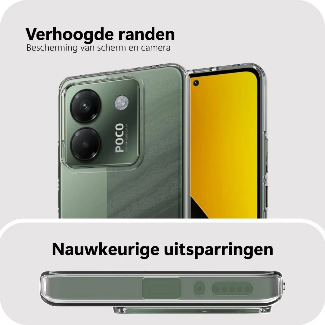Just in Case Hoesje MXM2800KL0L - Xiaomi Poco M6 - Transparant
