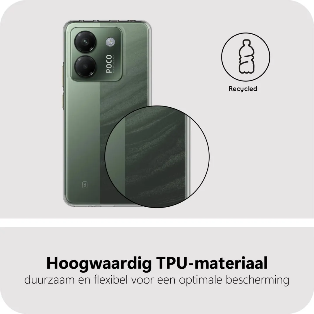 Just in Case Hoesje MXM2800KL0L - Xiaomi Poco M6 - Transparant - afbeelding 6 van 6