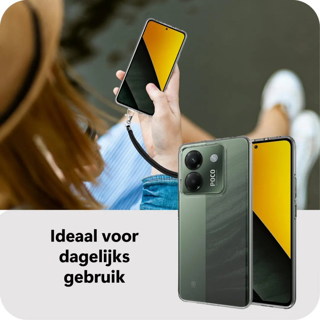 Just in Case Hoesje MXM2800KL0L - Xiaomi Poco M6 - Transparant