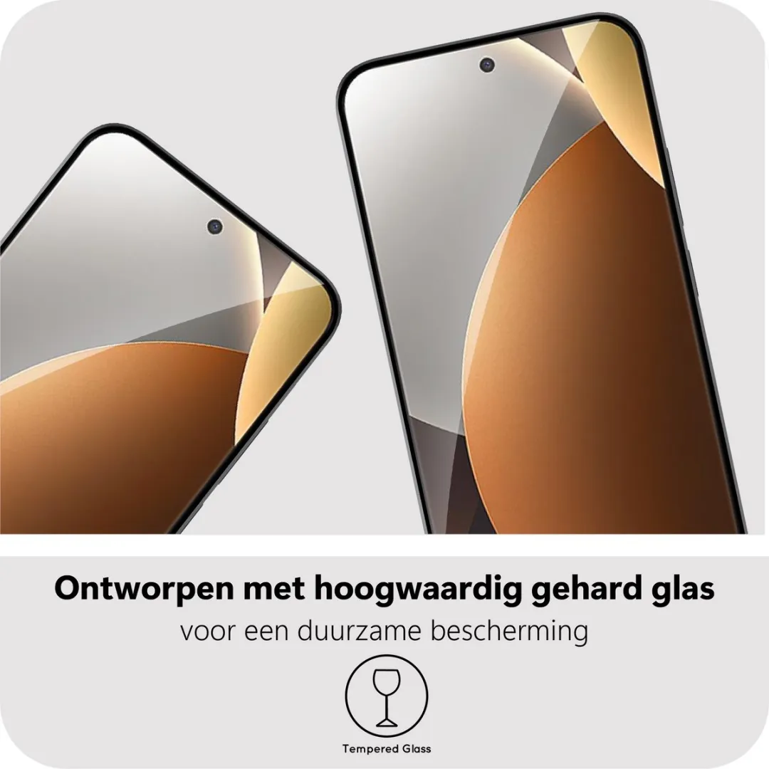 Just in Case Screenprotector Xiaomi Redmi Note 15 Pro 5G - Full Cover Gehard Glas