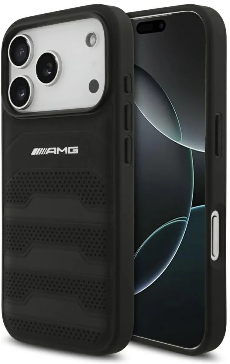 Mercedes-Benz Backcase Hoesje iPhone 17 Pro - Effen Zwart
