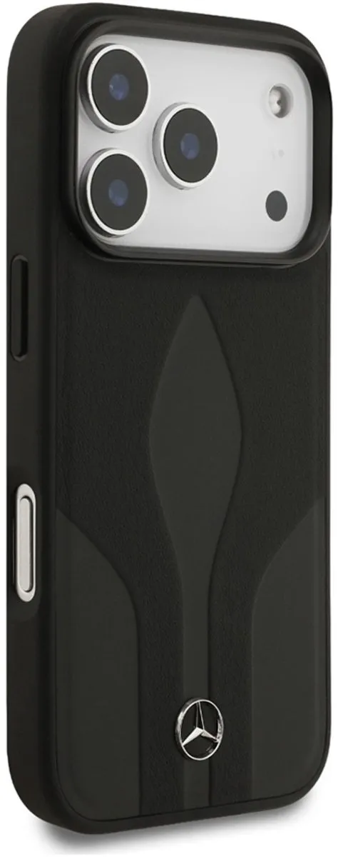 Mercedes-Benz Backcase Hoesje iPhone 17 Pro - Effen Zwart