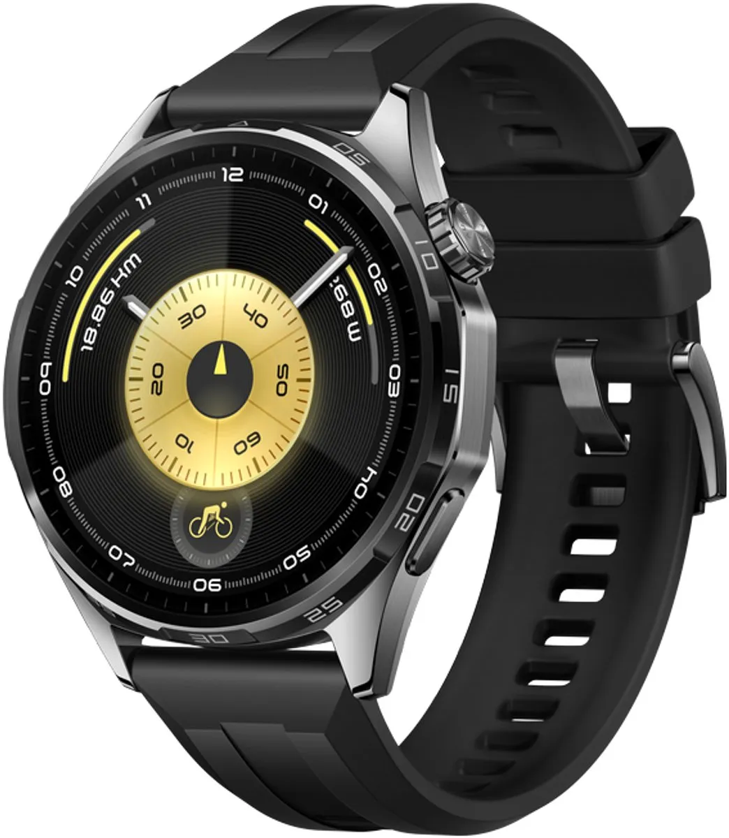 Huawei Watch GT 6 46mm - 21-Daagse batterij - GPS & Hartslag - Zwart