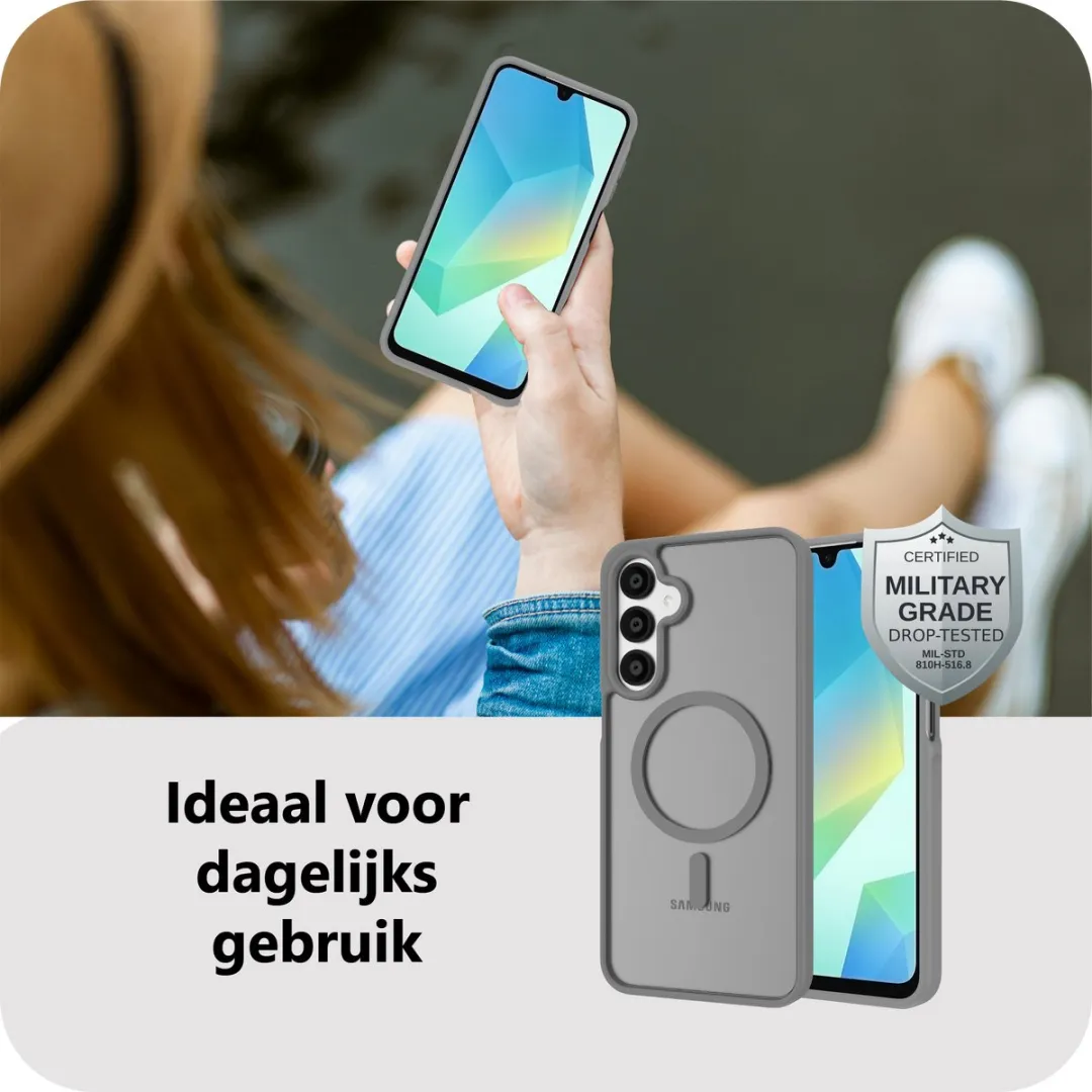 Just in Case MSA2802AE3M Hoesje - Samsung Galaxy A17 - Grijs