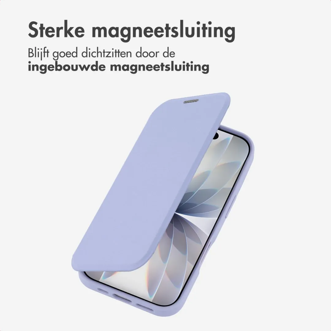 Imoshion iPhone 17 MagSafe Hoesje - Transparant Paars - 2 Pasjes