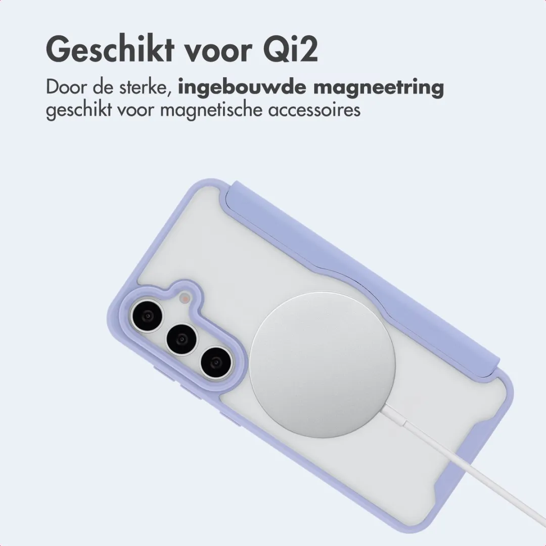 Imoshion Hoesje Samsung Galaxy S24/S25 - Transparant MagSafe - Paars