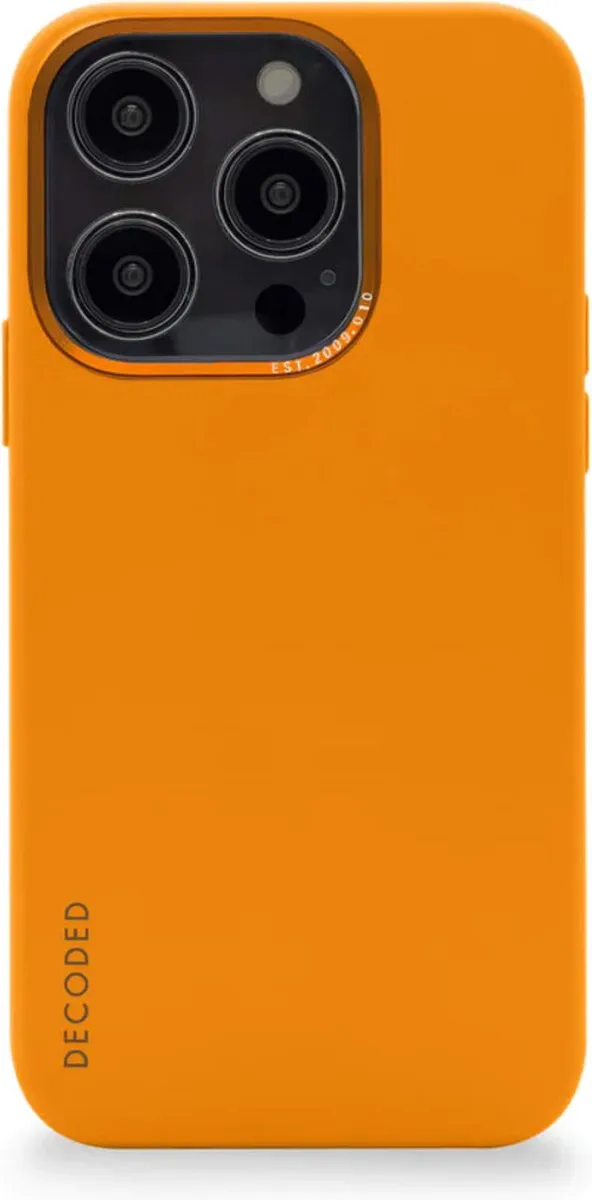 Decoded D23IPO14PBCS9AT Siliconen Hoesje iPhone 14 Pro - Apricot