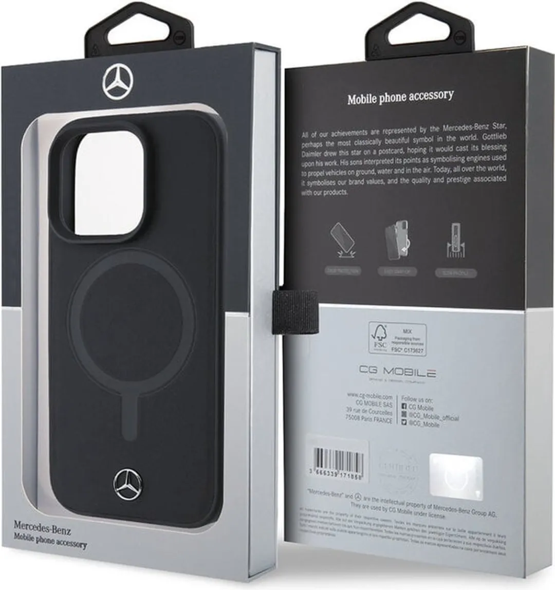 Mercedes-Benz iPhone 16 Hoesje - Zwart - afbeelding 5 van 6