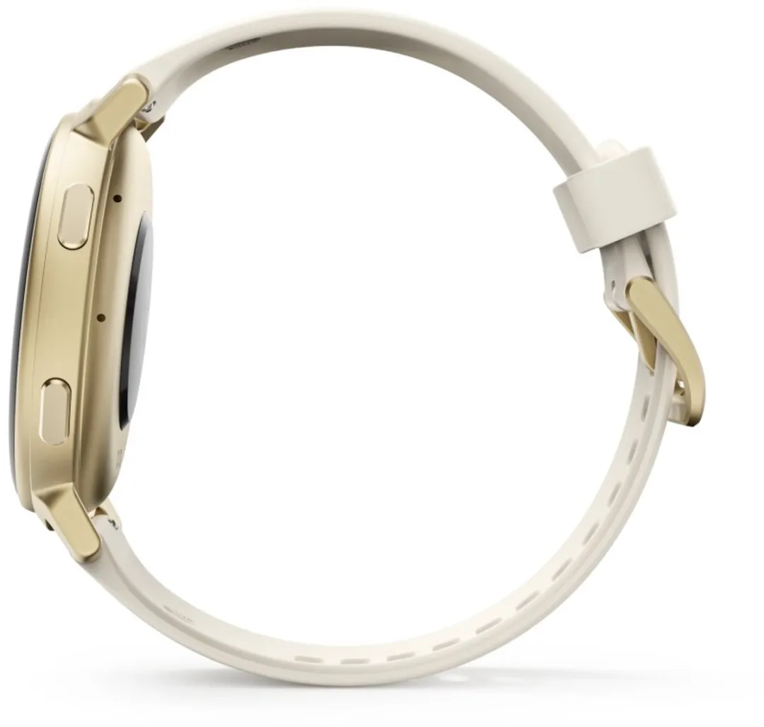 Hama Smartwatch 7020 - AMOLED 43mm - Goud/Wit