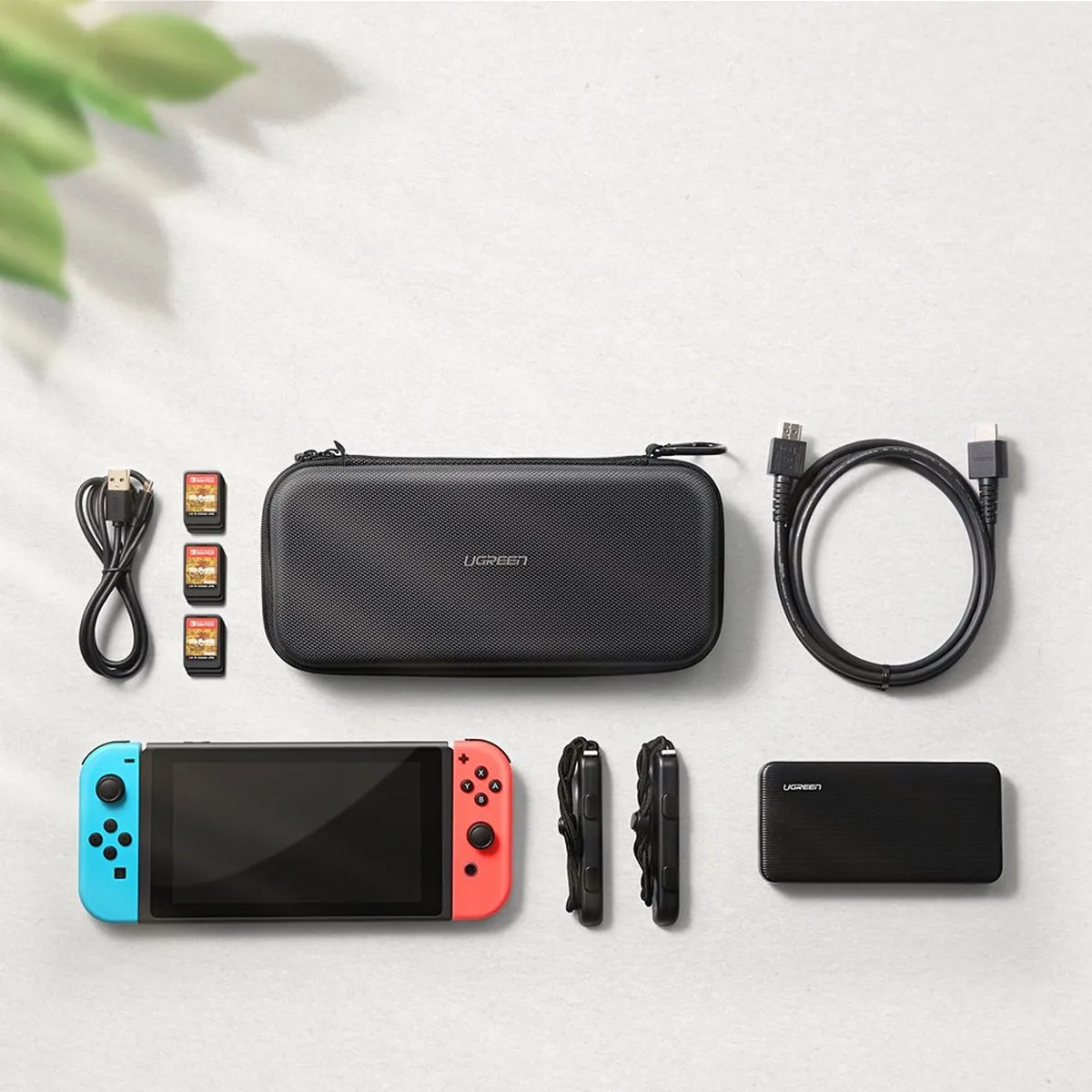 UGREEN Nintendo Switch Opberghoes - Zwart - 50974 - afbeelding 6 van 6