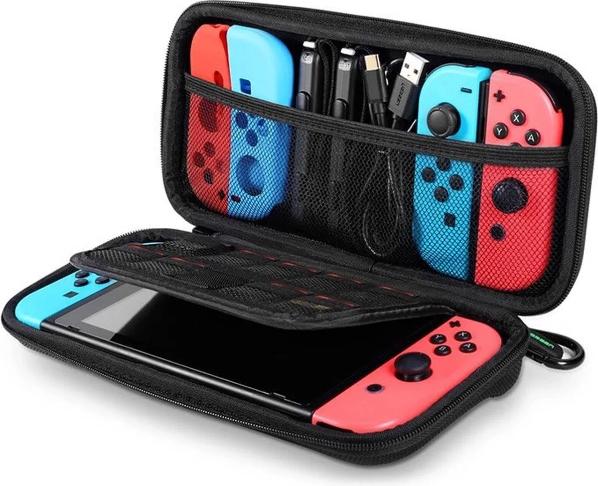 UGREEN Nintendo Switch Opberghoes - Zwart - 50974