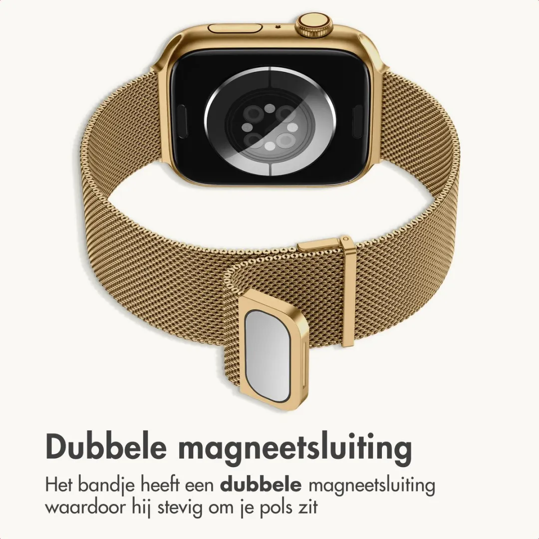 Imoshion Premium Milanees Bandje Apple Watch 38-42mm - Goud
