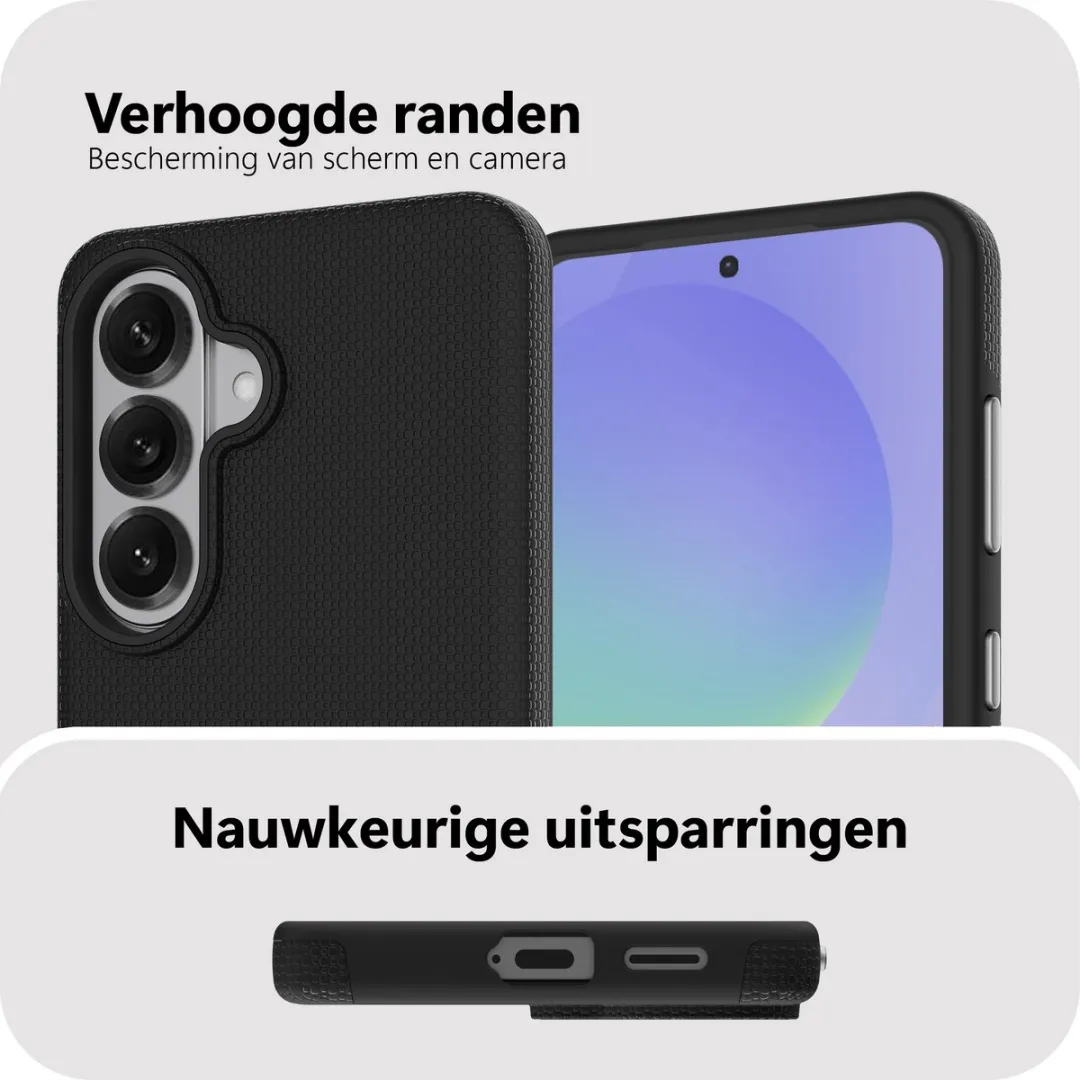 Just in Case MSA2870AG1 Hoesje - Samsung Galaxy A37 - Zwart